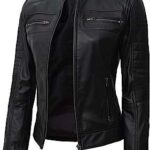 Veste de moto pour homme en cuir d'agneau véritable. À la recherche de bonnes affaires ? DIAYTAR COTE D'IVOIRE  vous offre une large gamme de produits discount pour la maison, l'électroménager, l'informatique, la mode et les gadgets. Profitez de prix imbattables sans sacrifier la qualité !