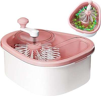Laveuse de fruits laveuse de fruits et légumes à 720 ° nettoyage des avec brosse