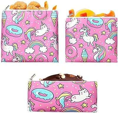 3 pièces sacs à sandwich réutilisables collation lavables double couche avec fermeture. DIAYTAR COTE D'IVOIRE  - Votre destination discount pour tous vos besoins. Parcourez notre collection de produits de haute qualité, allant de la maison à l'électroménager, de l'informatique à la mode, et trouvez les meilleures offres en ligne. Profitez de nos prix imbattables et faites des économies dès maintenant!