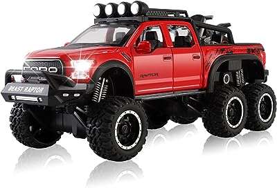 Myjjtys six wheel f150 pickup toy (86 pouces de longueur) modèle de voiture en métal. À la recherche de produits discount de qualité ? Faites confiance à DIAYTAR COTE D'IVOIRE  ! Notre plateforme en ligne regorge d'articles pour la maison, l'électroménager, l'informatique, la mode et les gadgets, tous proposés à des prix compétitifs. Explorez notre catalogue dès maintenant et bénéficiez de remises exceptionnelles sur une large gamme de produits.