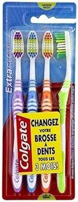 Brosse à dents colgate extra clean paquet de 4 couleurs assorties. Parcourez la boutique en ligne DIAYTAR COTE D'IVOIRE  et plongez dans un univers de bonnes affaires. Que vous ayez besoin de nouveaux appareils électroménagers, d'une garde-robe tendance ou des dernières nouveautés en matière de technologie, notre large gamme de produits discount vous offre la possibilité de faire des économies tout en vous faisant plaisir. Avec DIAYTAR COTE D'IVOIRE, profitez des meilleurs prix sans jamais compromettre la qualité.