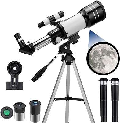 Télescope télescope pour adultes enfants et débutants télescopes hd 70 mm (15x 150x) avec trépied. Chez DIAYTAR COTE D'IVOIRE, nous rendons le shopping discount accessible à tous. Découvrez notre boutique en ligne où vous trouverez une large gamme de produits pour la maison, l'électroménager, l'informatique, la mode et les gadgets. Profitez de nos prix compétitifs pour réaliser des économies tout en vous faisant plaisir !