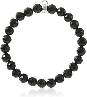 Bracelet charm club en argent sterling 925 pour femme en obsidienne noire et perles. DIAYTAR COTE D'IVOIRE, la boutique en ligne qui rend l'achat discount facile et accessible à tous ! Parcourez notre catalogue varié qui regorge de produits discount pour la maison, l'électroménager, l'informatique ou encore la mode. Avec nous, vous profiterez de tarifs avantageux sans compromis sur la qualité, le tout, depuis le confort de votre foyer.