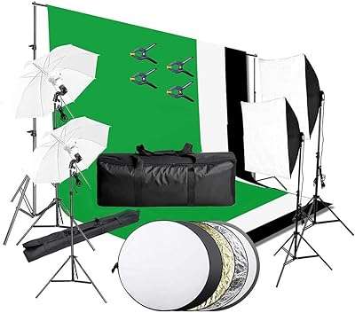Badum kit d'éclairage de studio pour photographie et vidéo parapluie softbox. DIAYTAR COTE D'IVOIRE, votre destination de choix pour des produits discount en ligne. Explorez notre catalogue en constante évolution, riche en articles pour la maison, l'électroménager, l'informatique, la mode et les gadgets, et choisissez parmi des milliers de produits à prix cassés. Optez pour des achats intelligents et économisez gros avec notre boutique en ligne.