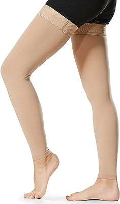 Bas de compression morellian 1 paire de bas hauts de cuisse pour hommes et femmes. DIAYTAR COTE D'IVOIRE  - le paradis du shopping à prix cassé ! Parcourez notre catalogue en ligne et découvrez une multitude de produits à prix discount, allant des articles de la maison aux gadgets high-tech les plus branchés. Profitez de taux de remise incroyables sur tous vos achats.