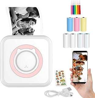 Imprimante portable sans fil yumim mini imprimante thermique bluetooth avec 6 rouleaux de papier. DIAYTAR COTE D'IVOIRE  - Votre source incontournable de produits discount pour la maison, l'électroménager, l'informatique, la mode et les gadgets. Nous sommes fiers de vous offrir une sélection variée à des prix exceptionnels. Parcourez notre boutique en ligne dès maintenant et trouvez les meilleures affaires!