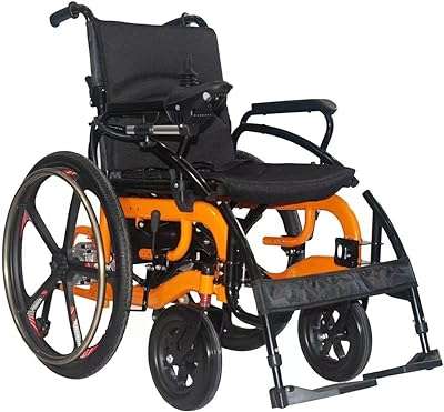 Fauteuil roulant électrique portable pliant roue arrière en alliage de magnésium. Faites des économies sans compromettre la qualité grâce à DIAYTAR COTE D'IVOIRE . Notre large éventail de produits discount, allant des articles de maison à l'électroménager, de l'informatique à la mode, et même aux gadgets dernier cri, saura vous satisfaire, tout en vous offrant le meilleur rapport qualité-prix.