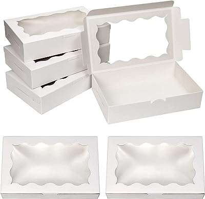 Boîte à biscuits en kraft blanc boîtes de boulangerie avec fenêtre. Découvrez DIAYTAR COTE D'IVOIRE, la boutique en ligne où vous pouvez trouver tout ce dont vous avez besoin à prix réduit. Faites des économies sur les produits de la maison, l'électroménager, l'informatique, la mode et bien plus encore. Parcourez notre sélection variée et dénichez les meilleures affaires dès maintenant!