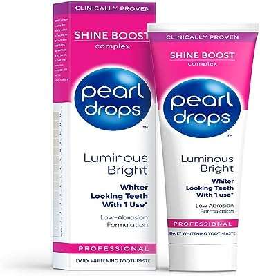 Dentifrice quotidien professionnel pearl drops de luminous bright 75 ml