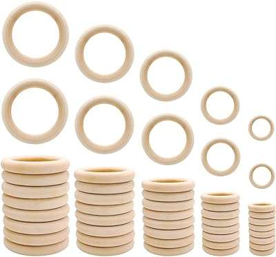 Castwave 50 pièces anneaux en bois naturel souple non fini pour l'artisanat pendentif et connecteurs. Bienvenue chez DIAYTAR COTE D'IVOIRE, la plateforme en ligne par excellence pour vos besoins en produits discount ! Parcourez notre sélection impressionnante, allant de l'électroménager haut de gamme aux accessoires informatiques dernier cri, des vêtements tendance aux gadgets innovants. Ne cherchez plus, nous sommes là pour rendre votre expérience de shopping abordable et inoubliable.