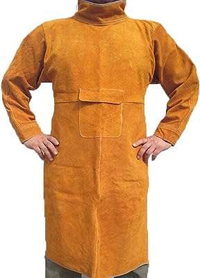 Tablier de soudage en cuir joe boyer avec manche veste robuste. À la recherche de bonnes affaires ? DIAYTAR COTE D'IVOIRE  est là pour vous aider ! Découvrez notre boutique en ligne remplie de produits discount, des dernières tendances en mode aux gadgets les plus recherchés. Ne manquez pas nos prix imbattables !