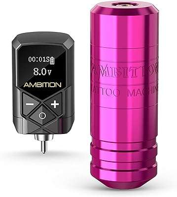 Kit de machine à tatouer sans fil ambition twist cartouches rotatives de tatouage et stylo. Trouvez tout ce dont vous avez besoin à des prix imbattables chez DIAYTAR COTE D'IVOIRE  - une boutique en ligne généraliste qui vous propose des produits discount pour la maison, l'électroménager, l'informatique et plus encore.