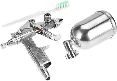 Pistolet aérographe pistolet à peinture ergonomique professionnel en aluminium et bois pour voiture. DIAYTAR COTE D'IVOIRE  - votre guichet unique pour des produits discount dans tous les domaines. Redécorez votre maison, améliorez votre cuisine, restez à la pointe de la mode et profitez des derniers gadgets, le tout à des prix exceptionnels. Dites adieu aux achats coûteux et bienvenue aux bonnes affaires !