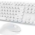 Combo clavier et souris sans fil fil rétro blanc pleine taille avec touches. Dites adieu aux prix exorbitants avec DIAYTAR COTE D'IVOIRE, votre destination en ligne pour des produits discount de qualité. Du dernier cri en matière d'électroménager aux tendances de la mode à prix réduits, notre boutique en ligne propose une large gamme d'articles à des prix imbattables. Ne manquez pas nos offres spéciales qui vous permettront de réaliser d'énormes économies.