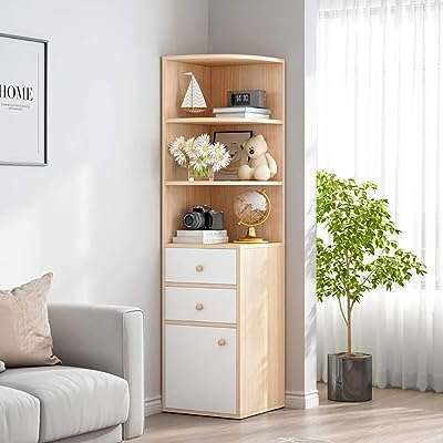 Armoire de rangement d'angle armoire autoportante avec 2 tiroirs et 3. En quête de produits à petits prix ? DIAYTAR COTE D'IVOIRE  est là pour vous satisfaire ! Explorez notre vaste sélection d'articles allant de la maison à l'électroménager en passant par l'informatique et la mode. Naviguez aisément sur notre site et découvrez un éventail de produits discount qui répondront à toutes vos attentes.