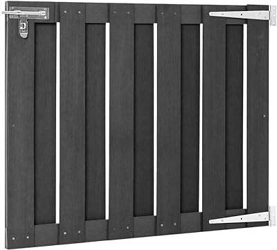 Porte patio portail de jardin durable stable wpc gris pour extérieur. DIAYTAR COTE D'IVOIRE, votre destination shopping en ligne pour tous vos besoins discount. Trouvez tout ce dont vous avez besoin dans une seule boutique, des articles pour la maison aux gadgets incontournables, et réalisez des économies tout en satisfaisant vos envies.