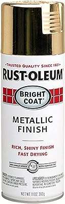 Peinture en aérosol métallisée brillante rust oleum 7710830 (11 oz or). DIAYTAR COTE D'IVOIRE  - votre partenaire pour un shopping discount en ligne réussi. Parcourez notre assortiment complet de produits discount, incluant tout ce dont vous avez besoin pour la maison, l'électroménager, l'informatique, la mode et les gadgets. Profitez de nos prix avantageux et faites des économies sur vos achats en ligne, sans compromis sur la qualité.
