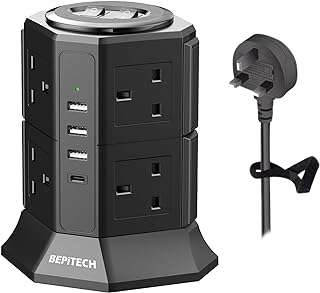 Bebetech 10a prise d'extension tour ignifuge à 8 prises avec 4 ports de charge. DIAYTAR COTE D'IVOIRE, votre destination en ligne pour des produits discount de première qualité. Découvrez notre sélection variée et abordable, allant de la maison à l'électroménager, de l'informatique à la mode et aux gadgets, et réalisez des économies substantielles. Peu importe vos besoins, nous avons tout ce qu'il vous faut à des prix compétitifs. Ne manquez pas nos offres spéciales et profitez d'un shopping en ligne facile et économique.