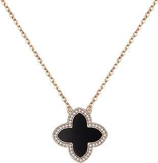 Collier simple pour femmes collier élégant avec pendentif trèfle à quatre. À la recherche de bons plans ? Rendez-vous sur DIAYTAR COTE D'IVOIRE, votre partenaire en ligne pour des produits discount de qualité. Parcourez notre large éventail de produits, allant de l'électroménager de pointe à la mode tendance, et profitez d'économies incroyables tout en apportant une touche de style à votre vie quotidienne.