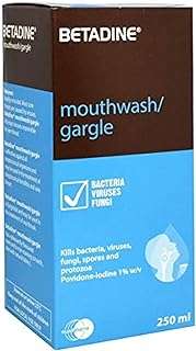 Rince de bouche antiseptique betadine 250 ml. Vous cherchez des produits discount sans compromis sur la qualité ? DIAYTAR COTE D'IVOIRE  répond à vos attentes en offrant une large gamme d'articles pour tous les besoins, des appareils électroménagers aux gadgets dernier cri. Explorez notre catalogue en ligne et trouvez tout ce dont vous avez besoin à prix cassés.