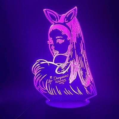Veilleuses led lampe de table 3d ariana grande chanteuse de célébrité cadeau pour les amoureux. Découvrez DIAYTAR COTE D'IVOIRE, la boutique en ligne où vous trouverez des articles discount pour tous les aspects de votre vie quotidienne. Que vous recherchiez des équipements pour la maison, des appareils électroniques dernier cri, des vêtements à la mode ou des gadgets innovants, notre vaste sélection de produits vous garantit des économies substantielles sans sacrifier la qualité. Faites des achats malins et profitez de prix imbattables avec DIAYTAR COTE D'IVOIRE .