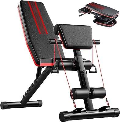 Banc d'haltères pliant réglable gluclose 150 kg gym à domicile fitness complet du corps. Faites des économies sans compromis chez DIAYTAR COTE D'IVOIRE, votre destination de shopping en ligne pour des produits discount de qualité supérieure, allant des appareils électroniques à la décoration d'intérieur.
