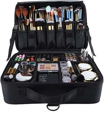 Trousse à maquillage de voyage 3 couches de grande capacité trousse. Ne payez plus le prix fort pour vos achats en ligne, choisissez DIAYTAR COTE D'IVOIRE  et économisez ! Découvrez notre boutique en ligne généraliste offrant une multitude de produits discount, allant des articles pour la maison aux dernières tendances mode en passant par l'informatique et les gadgets. Faites des économies sur tous vos achats sans compromis sur la qualité.