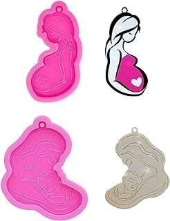 Jansween 2 pièces mignon mère enceinte bébé câlin moules en silicone avec trou pour porte clés. Ne cherchez plus, DIAYTAR COTE D'IVOIRE  est la boutique en ligne qu'il vous faut ! Explorez notre large assortiment de produits discount allant des articles pour la maison à l'électroménager, en passant par l'informatique, la mode et les gadgets. Profitez de notre plateforme conviviale pour trouver les meilleures affaires et économiser sans effort.