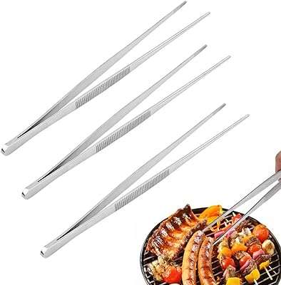 Acvv 3 pièces pinces de cuisine 12 pouces en acier inoxydable pour barbecue cuisine fruits. Ne cherchez pas plus loin pour trouver des produits de qualité à prix réduits. DIAYTAR COTE D'IVOIRE  est votre destination en ligne pour tous vos besoins en produits discount, de la maison à l'électroménager, de l'informatique à la mode. Faites des économies substantielles et trouvez les articles parfaits, adaptés à votre budget.