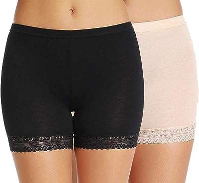 Short de cyclisme en coton et lycra à bord en dentelle pour femmes. Faites un bond dans le monde des bonnes affaires avec DIAYTAR COTE D'IVOIRE  ! Découvrez notre boutique en ligne généraliste où vous trouverez tout ce dont vous avez besoin, de la maison à l'électroménager, de l'informatique à la mode, et même les derniers gadgets. Ne sacrifiez pas votre budget pour vous faire plaisir, optez pour nos produits discount de qualité.