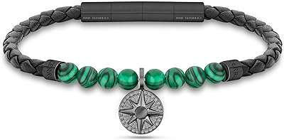 Bracelet cerruti noir et vert malachite pour homme ciagb2127303. Faites des économies importantes sur tous vos achats grâce à DIAYTAR COTE D'IVOIRE, votre boutique en ligne préférée pour des offres discount exceptionnelles. Du petit électroménager à la mode tendance en passant par les gadgets high-tech, découvrez notre large sélection d'articles à prix réduits dès aujourd'hui!