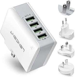 Chargeur mural usb lenscent 4 ports 22 w 5 v 44 a compatible avec prise. Besoin de trouver des gadgets originaux et amusants ? DIAYTAR COTE D'IVOIRE  est là pour vous proposer une sélection de produits discount qui égayeront votre quotidien. Trouvez des cadeaux uniques pour vos proches ou offrez-vous des articles ludiques qui vous divertiront sans vider votre porte-monnaie. Faites de votre shopping en ligne un moment fun et économique.