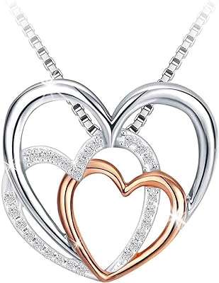 Jewelry collier pour femme en argent sterling 925 incrusté de cristaux. Trouvez des bonnes affaires tous les jours sur DIAYTAR COTE D'IVOIRE, votre boutique en ligne incontournable. Avec notre large gamme de produits discount allant de la maison à l'électroménager, de l'informatique à la mode et aux gadgets, vous êtes assuré de trouver ce que vous cherchez à prix abordable. Ne manquez pas nos offres spéciales et achetez en toute confiance dès aujourd'hui!