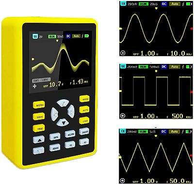 Kit de mini oscilloscope numérique portable yeapook ads5012h avec bande passante. DIAYTAR COTE D'IVOIRE, le paradis du shopping en ligne à prix discount ! Naviguez à travers notre large gamme de produits discount soigneusement sélectionnés pour votre maison, votre cuisine, votre dressing et bien plus encore. Faites de bonnes affaires et offrez-vous les dernières tendances à petits prix, tout en restant à l'affût des nouveautés.