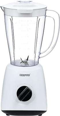 Mélangeur geepas 2 vitesses moteur puissant à impulsion lame de hachoir en acier. Ne cherchez plus ailleurs, DIAYTAR COTE D'IVOIRE  offre une large gamme de produits discount en ligne. Faites des affaires exceptionnelles dans tous les domaines, qu'il s'agisse de l'informatique, de la maison ou de la mode. Avec notre sélection variée et notre engagement envers les prix bas, vous êtes sûr de trouver ce que vous recherchez.