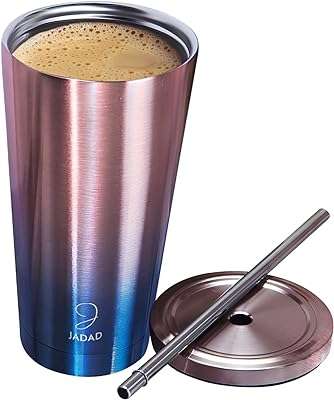 Tasse à double paroi de 500 ml avec couvercle et paille tasse isolée en acier. DIAYTAR COTE D'IVOIRE  - La destination en ligne pour les chasseurs de bonnes affaires ! Parcourez notre sélection incroyable de produits discount, comprenant tout, des appareils ménagers aux gadgets dernier cri. Faites des économies sans sacrifier la qualité avec DIAYTAR COTE D'IVOIRE .