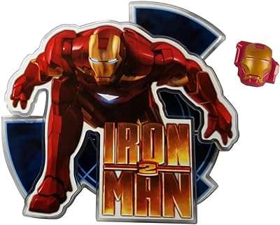 Ensemble de décoration de gâteau iron man 2 et bague incluses.. DIAYTAR COTE D'IVOIRE  : la destination incontournable pour des achats discount en ligne. Découvrez notre gamme complète de produits discount allant des indispensables de la maison aux dernières tendances en matière de gadgets et d'informatique. Faites des économies tout en obtenant des articles de qualité en un seul clic !