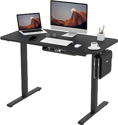 Bureau debout électrique réglable en hauteur e1 avec plateau de bureau. Rejoignez DIAYTAR COTE D'IVOIRE, votre boutique en ligne pour des articles discount de qualité. Des essentiels de la maison aux dernières tendances en matière de mode et de gadgets high-tech, nous proposons une sélection variée à des prix compétitifs. Faites des bonnes affaires dès maintenant et profitez d'un shopping en ligne facile et pratique.