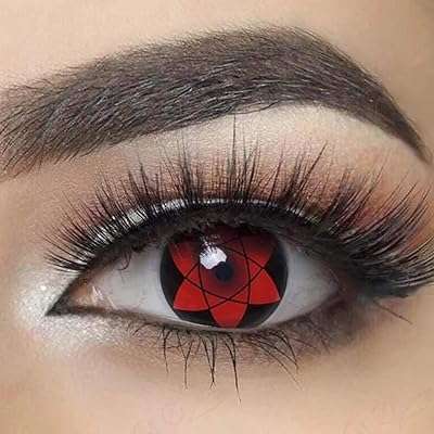 Lentilles de contact souples rouges sharingan halloween & cosplay jetables annuelles avec étui. DIAYTAR COTE D'IVOIRE  - Votre destination discount pour tous vos besoins. Parcourez notre collection de produits de haute qualité, allant de la maison à l'électroménager, de l'informatique à la mode, et trouvez les meilleures offres en ligne. Profitez de nos prix imbattables et faites des économies dès maintenant!