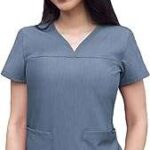 Haut médical adar pour femme à col en v sweetheart. DIAYTAR COTE D'IVOIRE, votre boutique en ligne préférée pour dénicher des produits à prix discount. Rendez-vous sur notre site pour trouver toutes les bonnes affaires de la maison à l'électroménager en passant par les gadgets high-tech. Ne sacrifiez pas la qualité pour économiser, optez pour DIAYTAR COTE D'IVOIRE  !