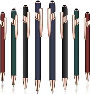 Stylo à bille avec pointe stylet 8 pièces stylo écran tactile en métal. Optez pour DIAYTAR COTE D'IVOIRE, votre boutique en ligne de confiance pour des achats à petits prix ! Découvrez notre catalogue diversifié comprenant des produits discount de qualité, allant de l'électroménager à la mode en passant par les gadgets. Profitez de nos offres exceptionnelles pour donner une nouvelle dynamique à votre quotidien sans vous ruiner.