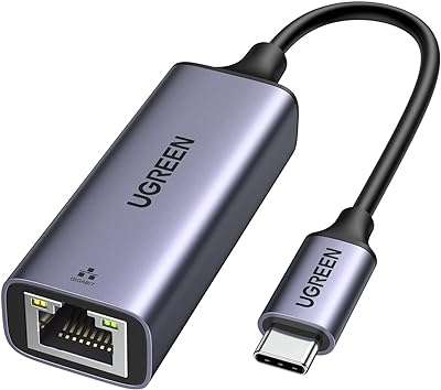 Adaptateur ugreen usb c vers ethernet gigabit type rj45 réseau filaire. Découvrez DIAYTAR COTE D'IVOIRE, votre boutique en ligne discount préférée pour des achats malins. Trouvez tout ce dont vous avez besoin, de la maison à l'électroménager, de l'informatique à la mode, et profitez de prix imbattables sur notre gamme de produits variée et de qualité.