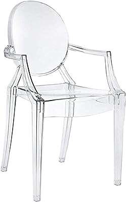 Fashion transparent ghost acrylique fauteuil intérieur extérieur bureau restaurant salon