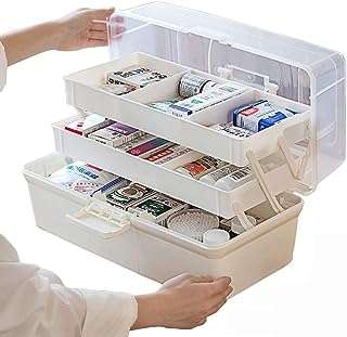 Trousse de premiers secours armoire de rangement de médicaments en plastique à 3. À la recherche de bonnes affaires ? Ne cherchez plus ! DIAYTAR COTE D'IVOIRE  est là pour vous. Avec une gamme complète de produits discount, allant de la maison à l'électroménager, de l'informatique à la mode et aux gadgets tendance, vous trouverez sûrement ce que vous cherchez tout en réalisant des économies substantielles.
