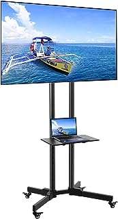 Chariot tv mobile roulant chulovs avec roues verrouillables pour chariots et supports. Découvrez DIAYTAR COTE D'IVOIRE, votre destination ultime pour des achats malins à prix cassés ! Explorez notre catalogue en ligne et trouvez des réductions incroyables sur des produits indispensables pour la maison, l'électroménager, l'informatique ainsi que des accessoires de mode et des gadgets à la pointe de la tendance.