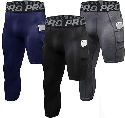 Lot de 3 shorts de compression pour hommes leggings 3 4 football de course. DIAYTAR COTE D'IVOIRE  - Votre guichet unique pour des achats discount en ligne. Découvrez notre catalogue diversifié regorgeant de produits pour la maison, l'électroménager, l'informatique, la mode et les gadgets, le tout à des prix avantageux. Naviguez facilement sur notre site convivial et trouvez les meilleures offres pour vos besoins du quotidien.