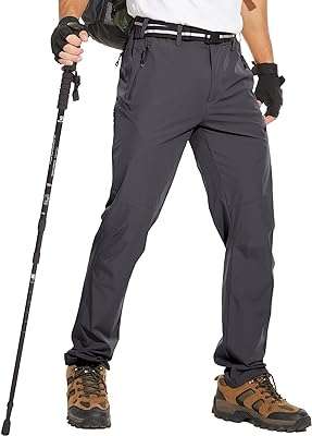 Pantalon de randonnée en plein air pour hommes pantalon de travail léger et imperméable. À la recherche de bons plans et de prix irrésistibles ? DIAYTAR COTE D'IVOIRE  est votre destination ultime ! Explorez notre boutique en ligne généraliste où vous trouverez une large gamme de produits discount, couvrant tous vos besoins. Achetez l'électroménager dont vous avez besoin, renouvelez votre garde-robe ou succombez aux derniers gadgets sans vous ruiner.