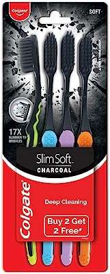 Brosse à dents colgate slim soft au charbon avec des poils. DIAYTAR COTE D'IVOIRE, la référence en matière de shopping discount en ligne. Découvrez notre vaste sélection de produits allant de la maison à l'informatique, en passant par l'électroménager et la mode. Avec des prix défiant toute concurrence, vous pourrez satisfaire toutes vos envies sans vous ruiner. Faites des économies tout en achetant des produits de qualité chez DIAYTAR COTE D'IVOIRE .