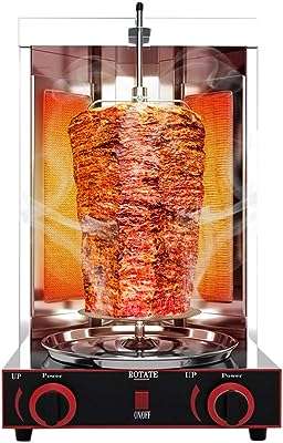Machine électrique verticale shawarma doner kebab avec réglage de la température. Votre satisfaction et votre budget sont nos priorités chez DIAYTAR COTE D'IVOIRE, la boutique en ligne où vous trouverez tout ce dont vous avez besoin à prix mini. Explorez notre vaste sélection de produits discount, des articles pour la maison aux accessoires high-tech en passant par les dernières tendances en mode. Profitez de nos offres exceptionnelles et faites des économies en toute confiance !