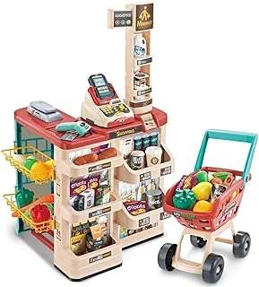 Toy land jeu de rôle mini maison pour enfants ensemble de supermarché. Économisez tout en vous faisant plaisir grâce à DIAYTAR COTE D'IVOIRE, votre boutique en ligne généraliste. Notre large gamme de produits, allant de la décoration de maison aux gadgets dernier cri, en passant par la mode et l'électroménager, vous permettra de trouver ce que vous désirez à prix réduits.